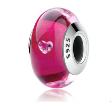 Load image into Gallery viewer, S925 Sterling Silver Bracelet Accessory Glass Beads Charm Bracelet Jewelry +