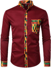 Load image into Gallery viewer, Men's Hipster African Dashiki Tribal Graphics +