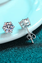 Load image into Gallery viewer, Endless Cheer Moissanite Stud Earrings +