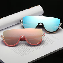 Load image into Gallery viewer, Beaded One-piece Sunglasses Women Fashionable Sunglasses +