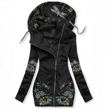 Load image into Gallery viewer, Hooded Sweatshirt for Women - Young Girls Hoodie - Slim-Fit Long Sleeve Sweatshirt With Zipper +