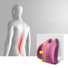 Load image into Gallery viewer, Car Waist Lumbar Cushion - Office Backrest Support - Extra Back Support +