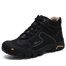 Load image into Gallery viewer, Men's Winter Plus Size Velvet Warm Outdoor Shoes +