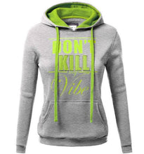 Load image into Gallery viewer, Hooded Long-sleeved Slim-fit Letter T Blood Sweater Women's Clothing +