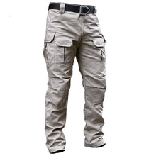 Load image into Gallery viewer, Autumn-Spring Cargo Pants Waterproof Multi-pocket Sports Loose Tactical Casual Pants +