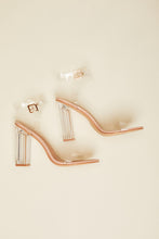 Load image into Gallery viewer, Cape Robbin Living Large Clear Block Heels +
