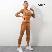 Load image into Gallery viewer, Running Gym Wear Seamless Bra Pants Yoga Set +