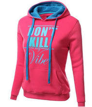 Load image into Gallery viewer, Hooded Long-sleeved Slim-fit Letter T Blood Sweater Women's Clothing +