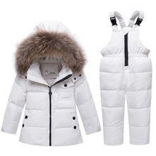 Load image into Gallery viewer, Children's Sling Down Jacket Winter Coat for Little Girls (+)