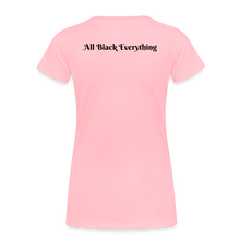 Load image into Gallery viewer, Queens T-Shirt 3D Print - Women’s Premium Organic T-Shirt - pink