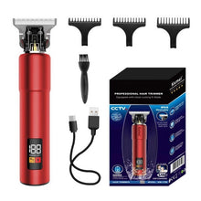 Load image into Gallery viewer, Electrical Hair Cutter Digital USB Charging Hair Clipper Electric Clipper +
