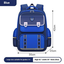 Load image into Gallery viewer, British Style Children&#39;s Schoolbag Primary School Backpack +
