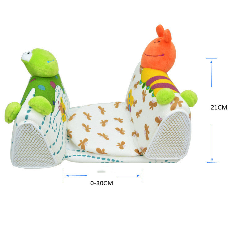 Memory Foam Babies' Shaping Pillow Newborn Baby Anti-side Waist Support Milk Spilt Anti-sleeping Pillow +