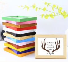 Load image into Gallery viewer, Table-top Solid Wood Photo Frame +
