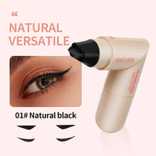 Load image into Gallery viewer, Love Eyeliner Seal Waterproof and Durable Eyeliner Stamp Pen Natural Makeup Easy to Use Beginners Two Steps Eyeliner +
