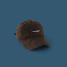 Load image into Gallery viewer, Lamb Wool Alphabet Plush Hat For Men And Women
