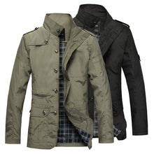 Load image into Gallery viewer, Casual Stand Collar Men&#39;s Jacket +
