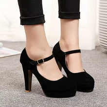 Load image into Gallery viewer, Work Shoes Buckle Mary Jane Shoes for Women+
