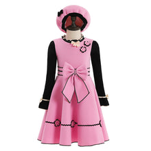 Load image into Gallery viewer, Children's vest and woolen skirt Girl Kids Dress +
