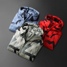 Load image into Gallery viewer, Hooded Down Jacket Men&#39;s Coat +
