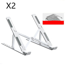 Load image into Gallery viewer, Laptop Stand Aluminum Alloy Computer Stand +
