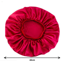 Load image into Gallery viewer, Beauty Print Satin Silk Bonnet Sleep Night Cap +
