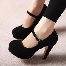 Load image into Gallery viewer, Work Shoes Buckle Mary Jane Shoes for Women+
