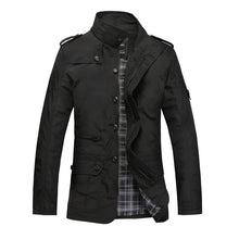 Load image into Gallery viewer, Casual Stand Collar Men&#39;s Jacket +
