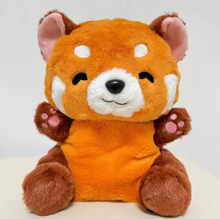 Load image into Gallery viewer, New Red Panda Plush Toy: Musical Lights &amp; Breathing +

