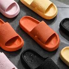Load image into Gallery viewer, Non-slip Home Soft Bottom EVA Sandals Silent Thick Slippers +

