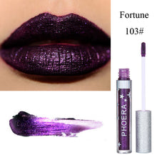 Load image into Gallery viewer, Moisturizing Candy Color Lip Gloss Waterproof Glitter Liquid Lipstick Long Lasting Makeup Lipstick +

