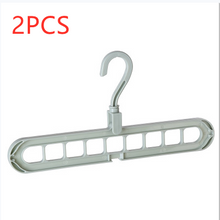 Load image into Gallery viewer, 9-hole Clothes Hanger Organizer Space Saving Hanger +
