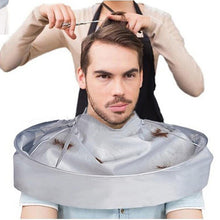 Load image into Gallery viewer, Shaving Cloth Adult Haircut Hair Dye Cloak Painted Silver +
