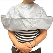Load image into Gallery viewer, Shaving Cloth Adult Haircut Hair Dye Cloak Painted Silver +
