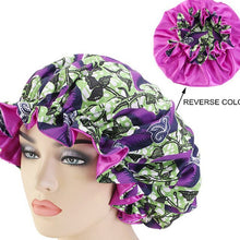 Load image into Gallery viewer, Ankara Print Bonnet Women Night Sleep Cap African Pattern Hair Cover +
