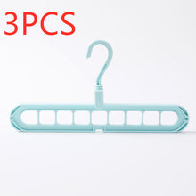 Load image into Gallery viewer, 9-hole Clothes Hanger Organizer Space Saving Hanger +
