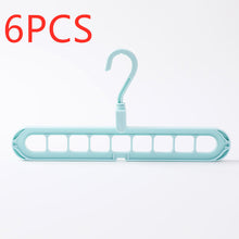 Load image into Gallery viewer, 9-hole Clothes Hanger Organizer Space Saving Hanger +
