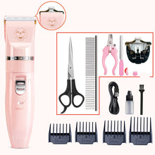 Load image into Gallery viewer, Pet Wireless Charging Beauty Hair Trimmer Set Dog Cat Razor +

