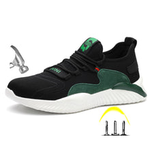 Load image into Gallery viewer, Men&#39;s Anti-smashing Work Shoes Safety Shoes Sneakers +
