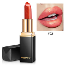 Load image into Gallery viewer, Shiny Metallic Lipstick Pearlescent Color Temperature Change Lipstick Gilt Lipstick +
