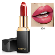 Load image into Gallery viewer, Shiny Metallic Lipstick Pearlescent Color Temperature Change Lipstick Gilt Lipstick +
