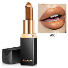 Load image into Gallery viewer, Shiny Metallic Lipstick Pearlescent Color Temperature Change Lipstick Gilt Lipstick +
