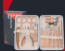 Load image into Gallery viewer, 25-26 Piece Set Of Nail Clippers Pedicure Nail Clippers Set +
