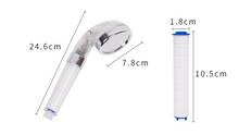 Load image into Gallery viewer, Large Filter Pressurized Water-Saving Shower Head +

