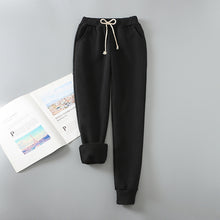Load image into Gallery viewer, Women's Fleece Lined Loose Harem Sweatpants +
