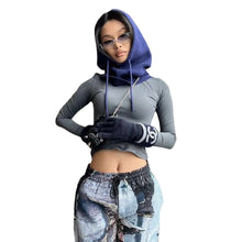 Load image into Gallery viewer, Hat Scarf Integrated Wool Knitted Drawstring Hat Women Veil Hat +
