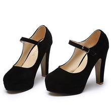 Load image into Gallery viewer, Work Shoes Buckle Mary Jane Shoes for Women+
