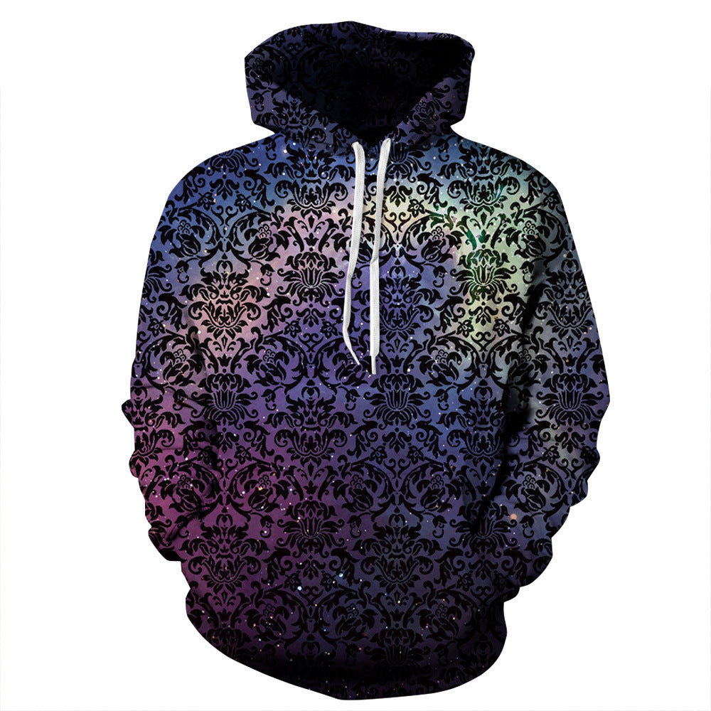 Purple Mandala Hoodie Pullover +