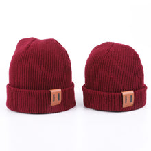 Load image into Gallery viewer, Baby knitted hat Adult and Infant Unisex Winter Hat +
