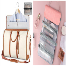 Load image into Gallery viewer, Large Capacity Travel Duffle Bag Women&#39;s Handbag Folding Suit Bag Waterproof Clothes Totes Garment Bag +
